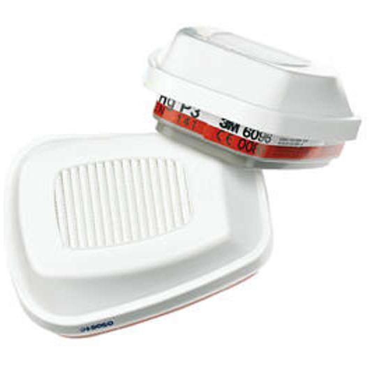 Filtro recambiable para vapores orgánicos y particulas A1HgP3R 3M 6096  - Referencia 6096